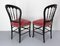 Late 19th Century Napoleon III French Fabric and Painted Wood Chairs, Set of 2, Image 5