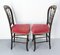 Late 19th Century Napoleon III French Fabric and Painted Wood Chairs, Set of 2, Image 4