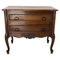 Louis XV French Oak Commode Chest of Drawers, 1940s 1