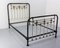 Art Deco French Metal Single Bed, 1920s 3