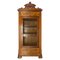 Louis Philippe French Walnut Library Book Armoire with Secret Drawer, 1840s 1