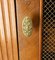 Louis Philippe French Walnut Library Book Armoire with Secret Drawer, 1840s, Image 15