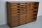 Vintage Dutch Oak Haberdashery Shop Cabinet, 1930s 3