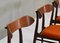 Dutch Dining Chairs by Louis Van Teeffelen for Wébé, 1950, Set of 4 7