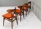 Dutch Dining Chairs by Louis Van Teeffelen for Wébé, 1950, Set of 4, Image 9