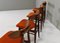 Dutch Dining Chairs by Louis Van Teeffelen for Wébé, 1950, Set of 4, Image 10