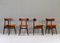 Dutch Dining Chairs by Louis Van Teeffelen for Wébé, 1950, Set of 4, Image 4