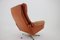 Leather Swivel Armchair from Niili Stopmobbler, Dermark, 1970s 6