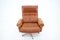 Leather Swivel Armchair from Niili Stopmobbler, Dermark, 1970s 2