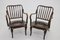 Bentwood No. 752 Armchairs by Josef Frank attributed to Thonet, 1930s, Set of 2 3