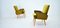 Mid-Century Leather Armchairs attributed to Miroslav Navrátil, 1970s, Set of 2 3