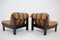 Oak Lounge Chairs, Czechoslovakia, 1960s, Set of 2 7