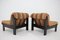 Oak Lounge Chairs, Czechoslovakia, 1960s, Set of 2, Image 7