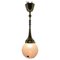 Lámpara colgante modernista pequeña, años 20, Imagen 1