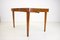 Walnut Dining Table and Chairs attributed to Jindrich Halabala for Hala, Czechoslovakia, 1957, Set of 5 6