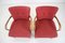 H-237 Lounge Chairs by Jindrich Halabala, 1950s, Set of 2 2