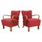 H-237 Lounge Chairs by Jindrich Halabala, 1950s, Set of 2 1