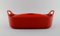 Finland Red Enamel and Cast Iron Fish Tureen by Timo Sarpaneva for Rosenlew 5