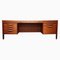 Large Executive Walnut Writing Desk attributed to Jens Risom, 1960s, Image 2