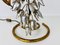 Lampada da tavolo fiorentina dorata attribuita a Hans Kögl, Germania, anni '70, Immagine 7