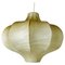 Mid-Century Modern Flower Shape Cocoon Pendant Light by Achille Castiglioni, Italy, 1960s 1
