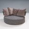Amoenus Circular Sofa in Gray Fabric by Antonio Citterio for B&B Italia, 2010s 2