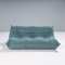 Togo Pale Blue Modular Sofa by Michel Ducaroy for Ligne Roset, 1970s, Set of 2 7