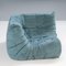 Modulares Togo Pale Blue Sofa von Michel Ducaroy für Ligne Roset, 1970er, 2er Set 13