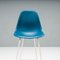 Blaue Hocker aus geformtem Kunststoff von Charles & Ray Eames für Herman Miller, 2022, 6 . Set 7