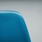 Blaue Hocker aus geformtem Kunststoff von Charles & Ray Eames für Herman Miller, 2022, 6 . Set 8