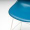 Blaue Hocker aus geformtem Kunststoff von Charles & Ray Eames für Herman Miller, 2022, 6 . Set 11