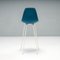 Blue Moulded Plastic Stools by Charles & Ray Eames for Herman Miller, 2022, Set of 6 5