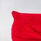 Divano modulare Togo rosso di Michel Ducaroy per Ligne Roset, anni 2010, set di 3, Immagine 17