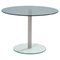 Circle 100 Glass Round Dining Table by Sir Terence Conran, 2000s 1