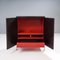 Red Mida Cabinet in Dark Oak by Maxalto for B&B Italia, 2000s 2