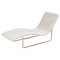 Chaise Longue in White Leather by Jeffrey Bernett for B&B Italia, 2011 1