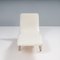 Chaise Longue de cuero blanco de Jeffrey Bernett para B&B Italia, 2011, Imagen 3