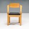 Spring Office Chair in Beech and Ebony by Massimo Scolari for Giorgetti, 1990s 2