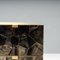 Cassettiera Apodis in pietra lavica marrone zenzero, inizio XXI secolo, Immagine 10