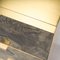 Cassettiera Apodis in pietra lavica marrone zenzero, inizio XXI secolo, Immagine 11