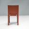 Brown Leather Dining Chairs by Paolo Piva for B&B Italia, 2000s, Set of 6 8
