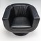 Tulip Armchair in Black Leather by Jeffrey Bernett for B&B Italia, 2000 3