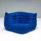 Divano Togo in alcantara blu di Michel Ducaroy per Ligne Roset, inizio XXI secolo, set di 5, Immagine 6