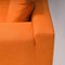 Orangefarbenes Mex Cube Sofa von Piero Lissoni für Cassina, 2007, 4er Set 13