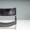 Fauteuils Jh-813 en Cuir Noir par Hans J. Wegner pour Johannes Hansen, 1940s, Set de 2 6