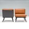 Spine Lounge Chairs in Tan Leather by Fredericia for Space Copenhagen, 2010s, Set of 2 5