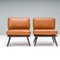 Spine Lounge Chairs in Tan Leather by Fredericia for Space Copenhagen, 2010s, Set of 2, Image 2