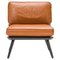 Spine Lounge Chair in Tan Leather by Fredericia for Space Copenhagen, 2010s 1