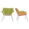 Green Swoop Chairs in Plywood by Brian Kane for Herman Miller, 2010s, Set of 2 1