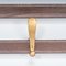 Horizon Wenge Wood and Brass Coat Rack by Jules Wabbes for Bulo, 1950s 11